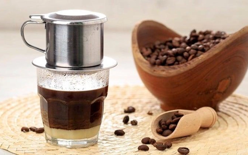 Vietnamese milk coffee